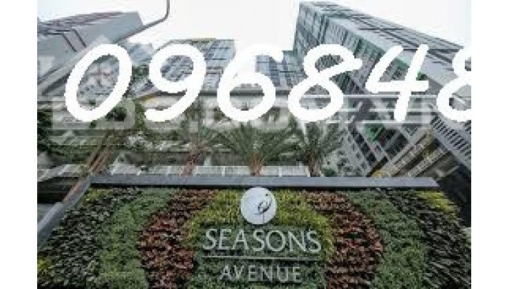 Bán căn góc 110m tòa S3 chung cư Seasons Avenue, Mỗ Lao thiết kế 3 PN, 2 WC 2 logia giá tốt nhất thị trường